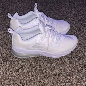 NWOT white air max 270s